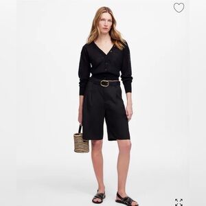 Madewell Black Women's Bermudas